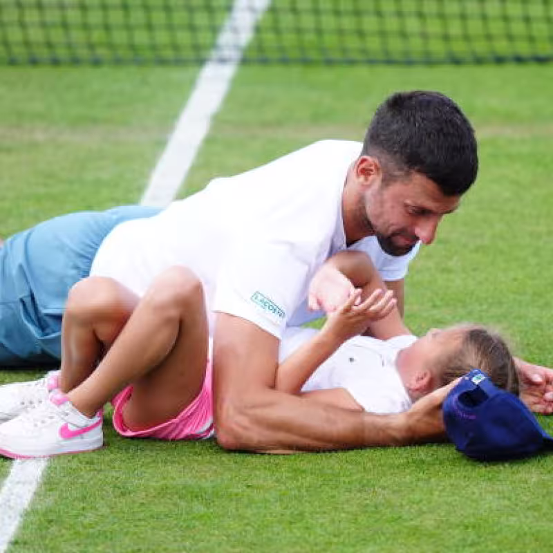 Djokovic reveals the importance of music in his relationship with his children