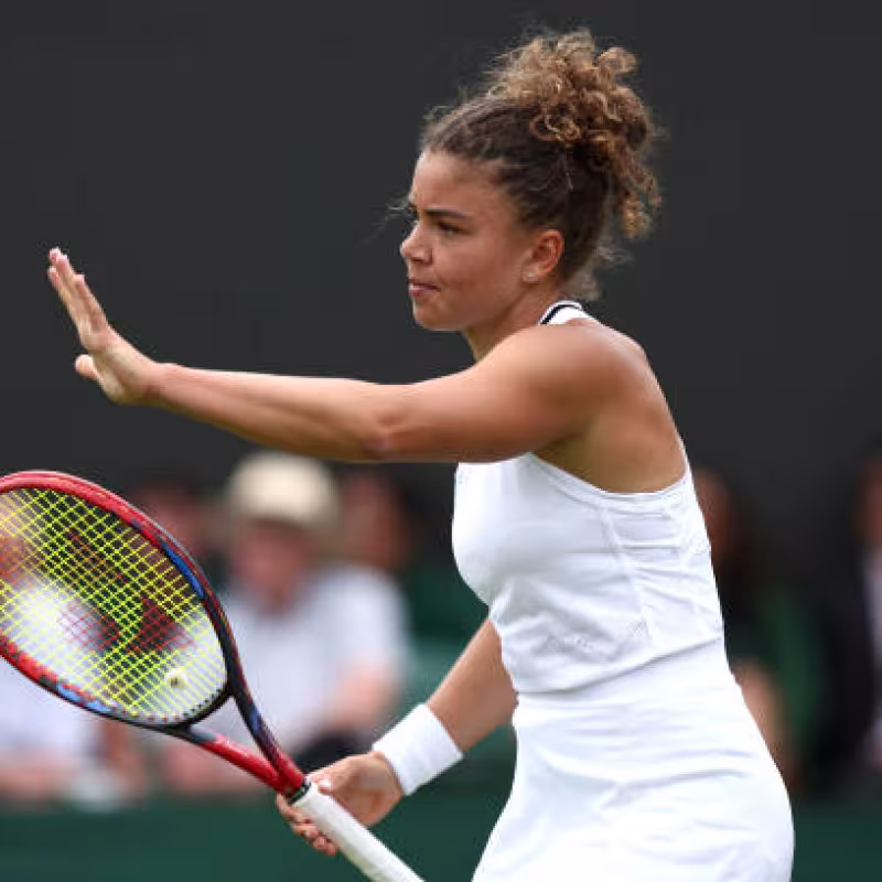 Jasmine Paolini, en Wimbledon 2024. Foto: gettyimages