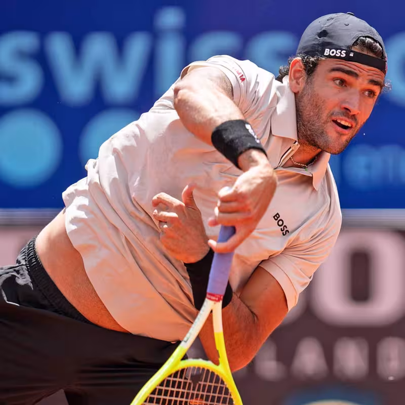 Berrettini puts the finishing touch on a great week in Gstaad