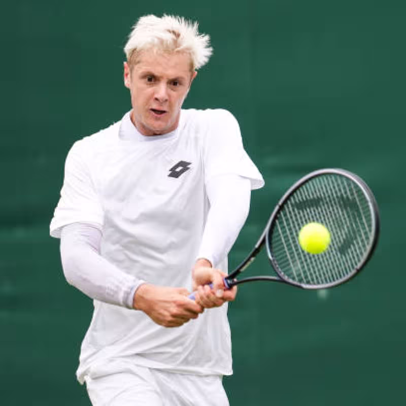Maxime Janvier en Wimbledon 2024. Foto: Getty