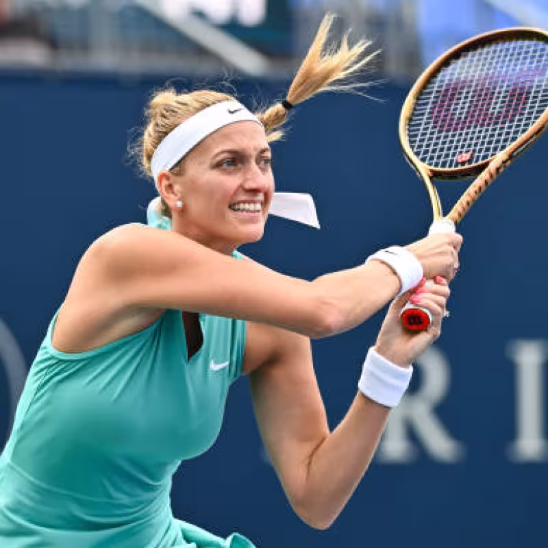 Petra Kvitova en 2023. Foto: getty