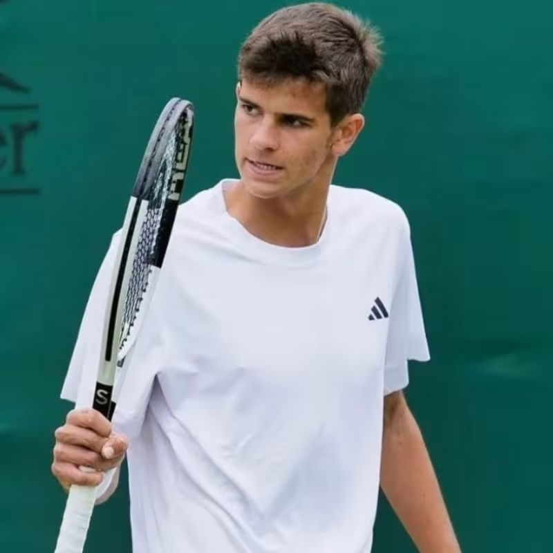 Rafael Jódar, the Spanish promise who is already in the quarterfinals of Wimbledon Junior 2024