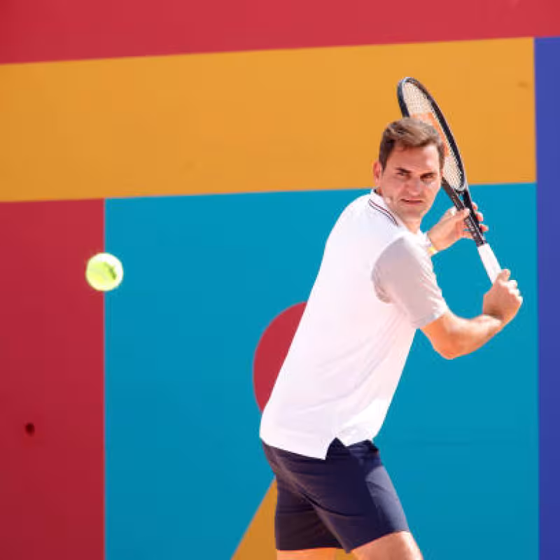 Roger Federer, rivalidad Alcaraz y Sinner. Foto: gettyimages
