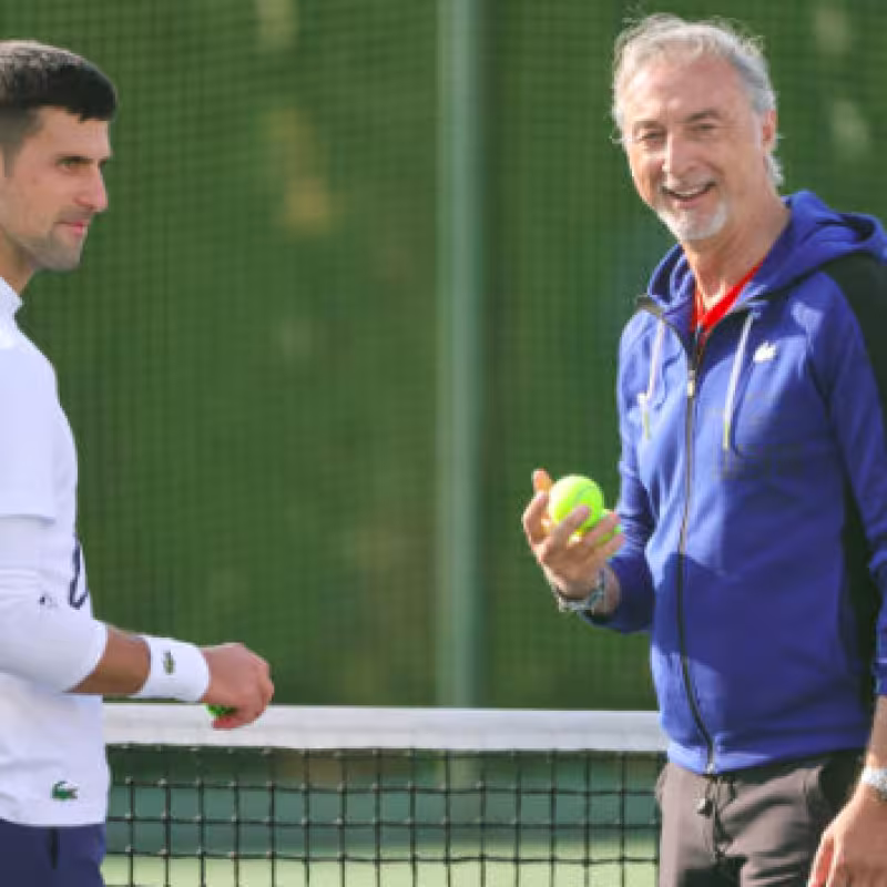 Marco Panichi spoke about his work with Novak Djokovic. Source: Getty.