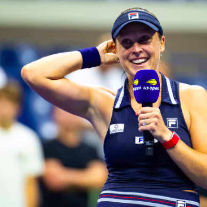 Shelby Rogers said goodbye to tennis at the US Open 2024. Source: Getty