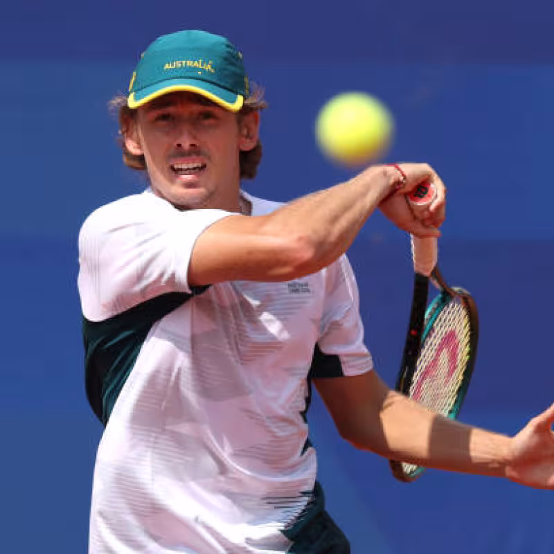 Alex de Minaur will return to the circuit at the US Open 2024. Photo: Getty
