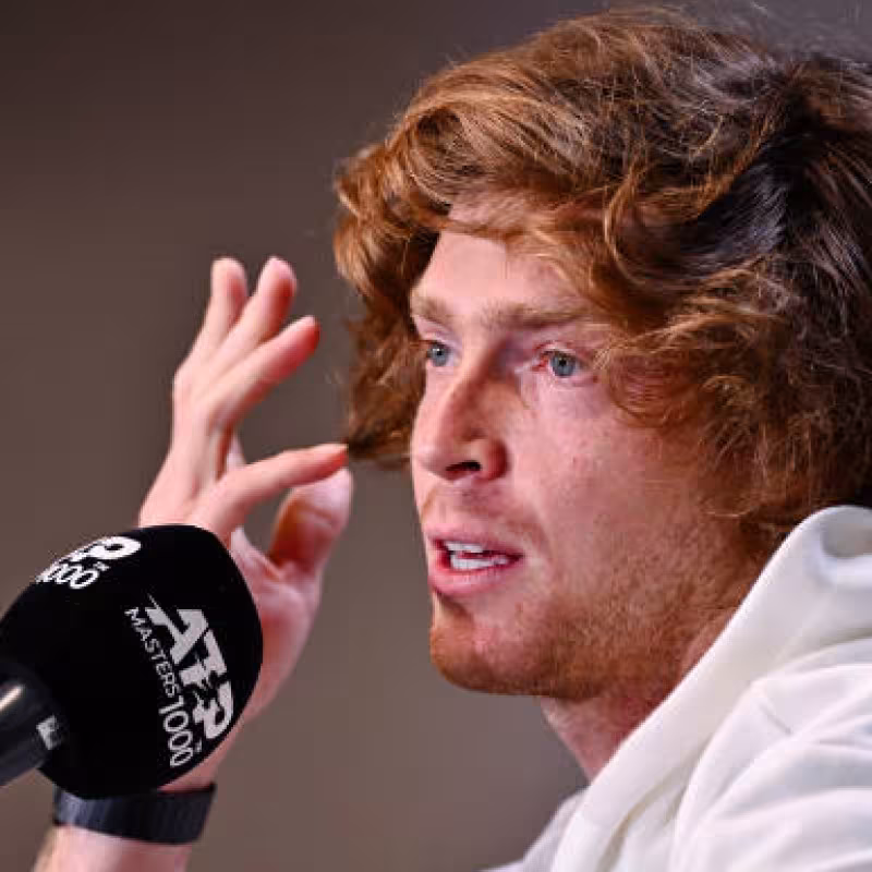 Andrey Rublev at the ATP in Montreal 2024. Photo: Getty