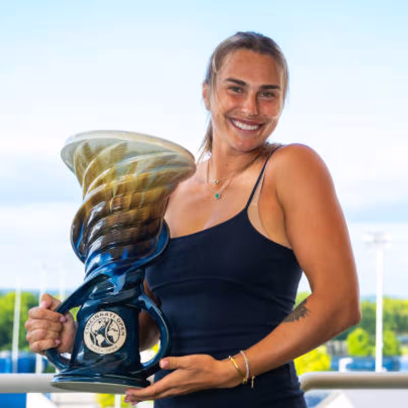 Aryna Sabalenka stands firm in the debate. Photo: Getty