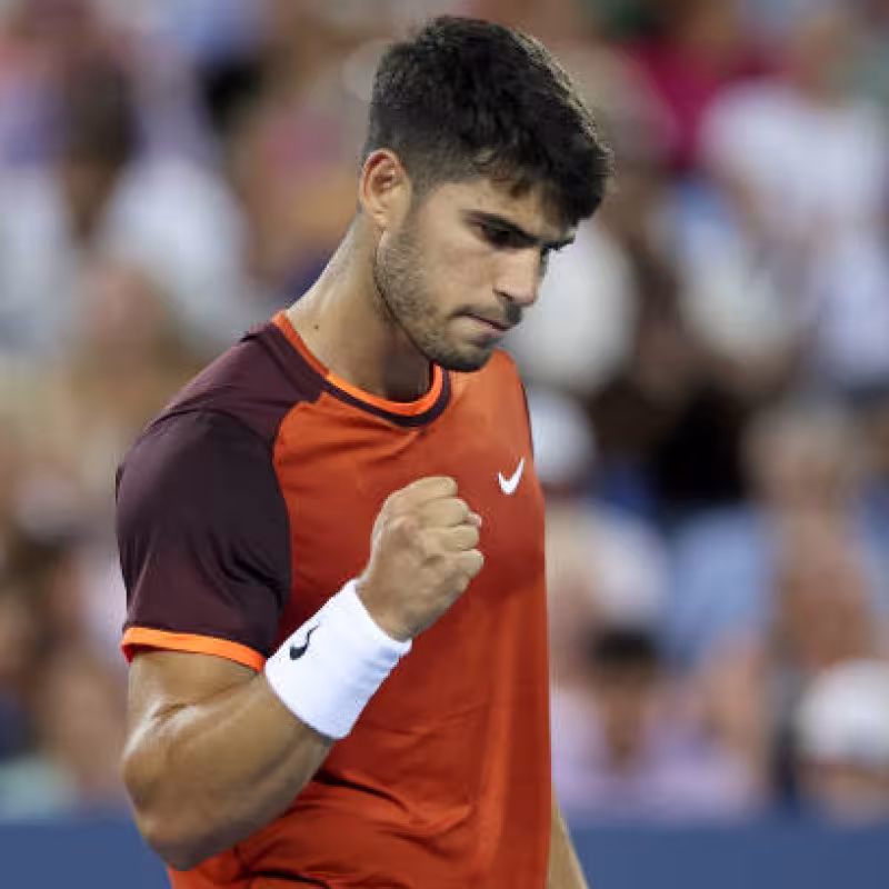 Carlos Alcaraz, analysis of the US Open 2024 draw. Photo: gettyimages.