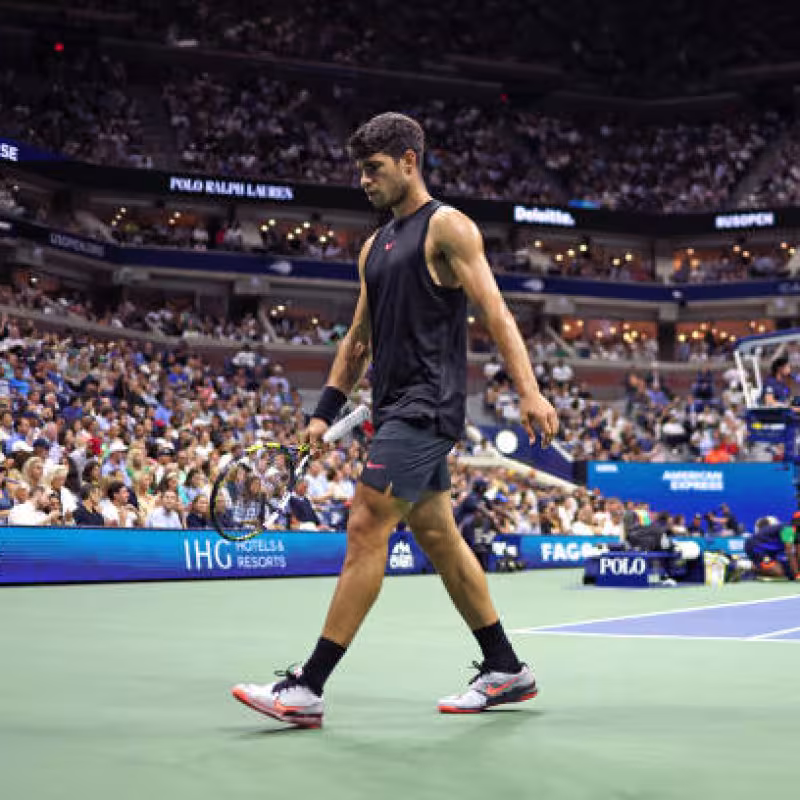 Carlos Alcaraz, consequences in the ranking of his defeat at the US Open 2024. Photo: gettyimages