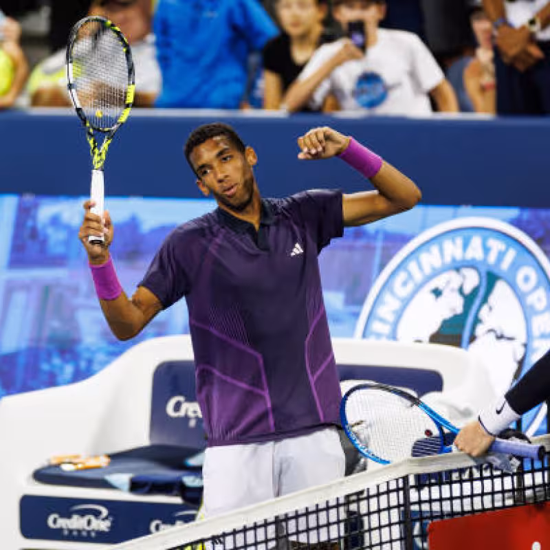 Félix Auger-Aliassime talks about the controversy. Photo: gettyimages