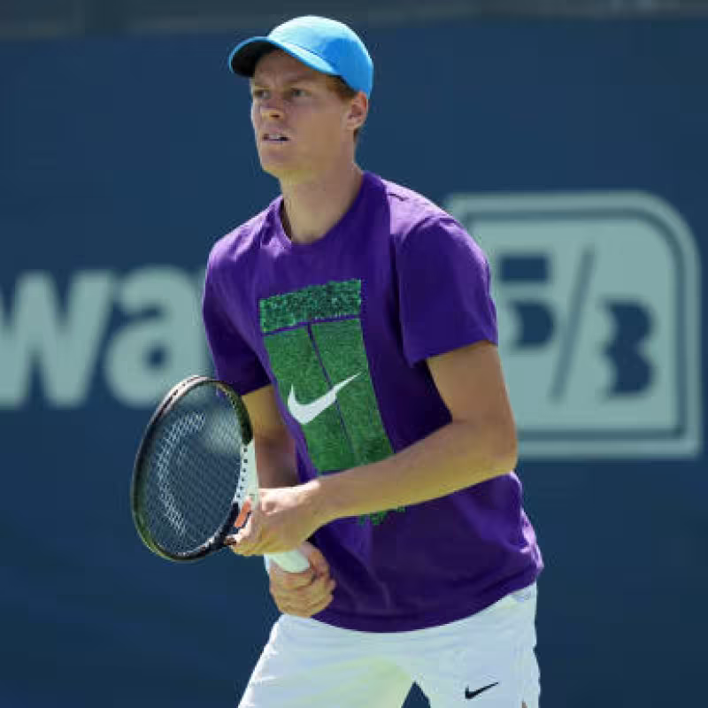 Jannik Sinner in the ATP Cincinnati 2024. Photo: Getty