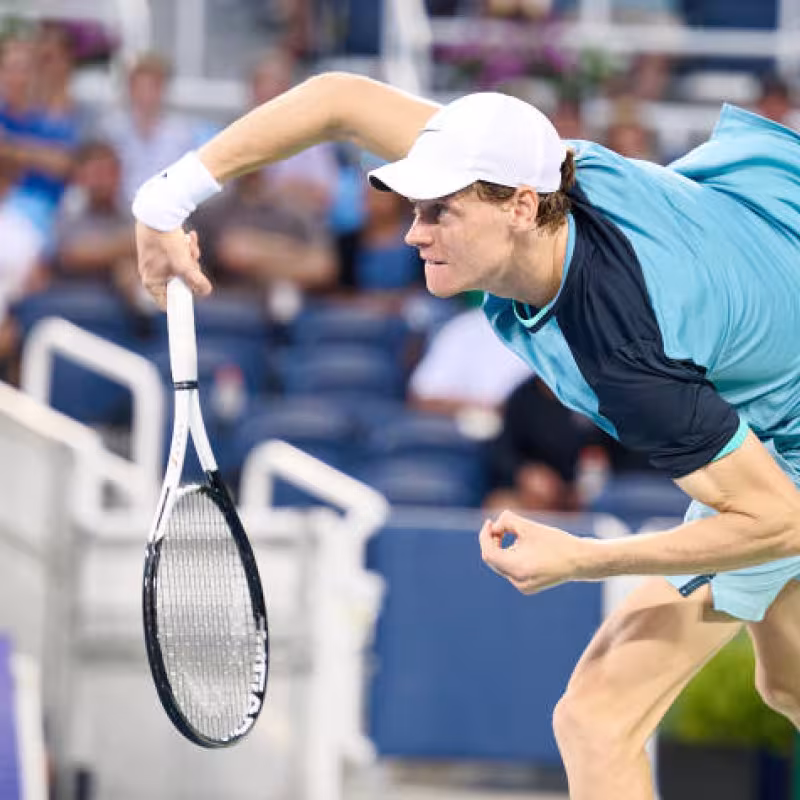 Jannik Sinner, winner at the ATP Cincinnati 2024. Photo: Getty