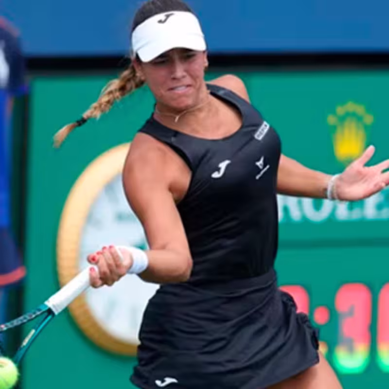 Jessica Bouzas at the US Open 2024. Photo: Getty