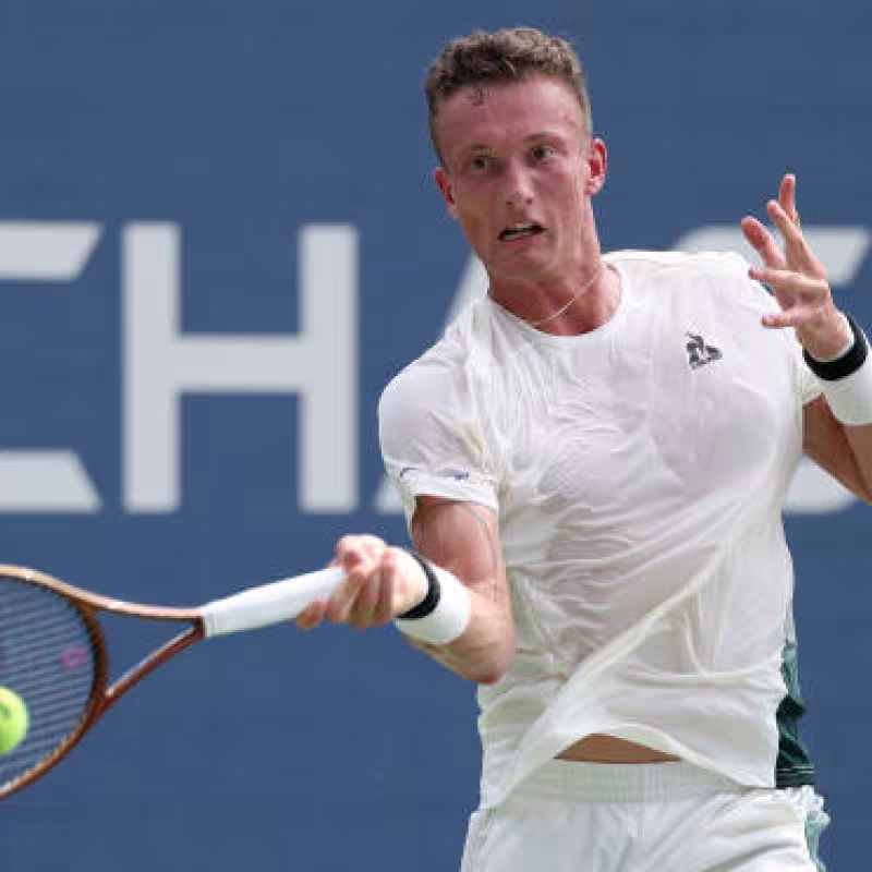 Jiri Lehecka at the US Open 2024. Photo: Getty