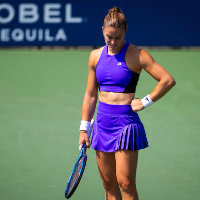 Maria Sakkari, seeded players eliminated at US Open 2024. Photo: gettyimages