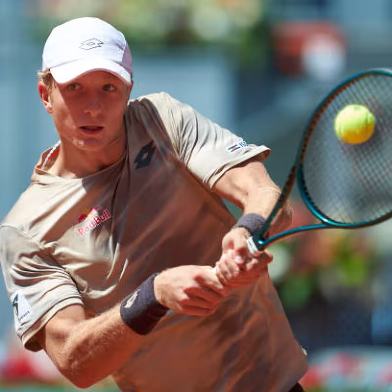 Martín Landaluce loses in Challenger semifinals. Photo: gettyimages
