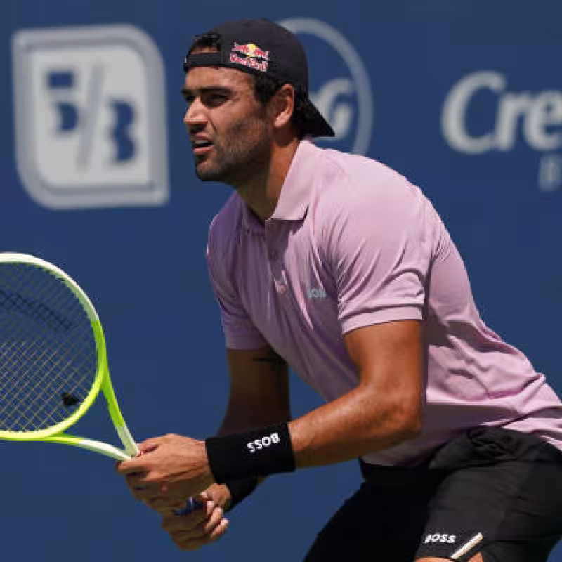 Matteo Berrettini at the US Open 2024. Photo: Getty