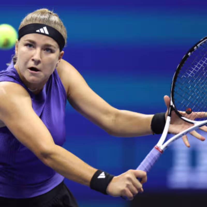 Karolina Muchova at the US Open 2024. Photo: Getty