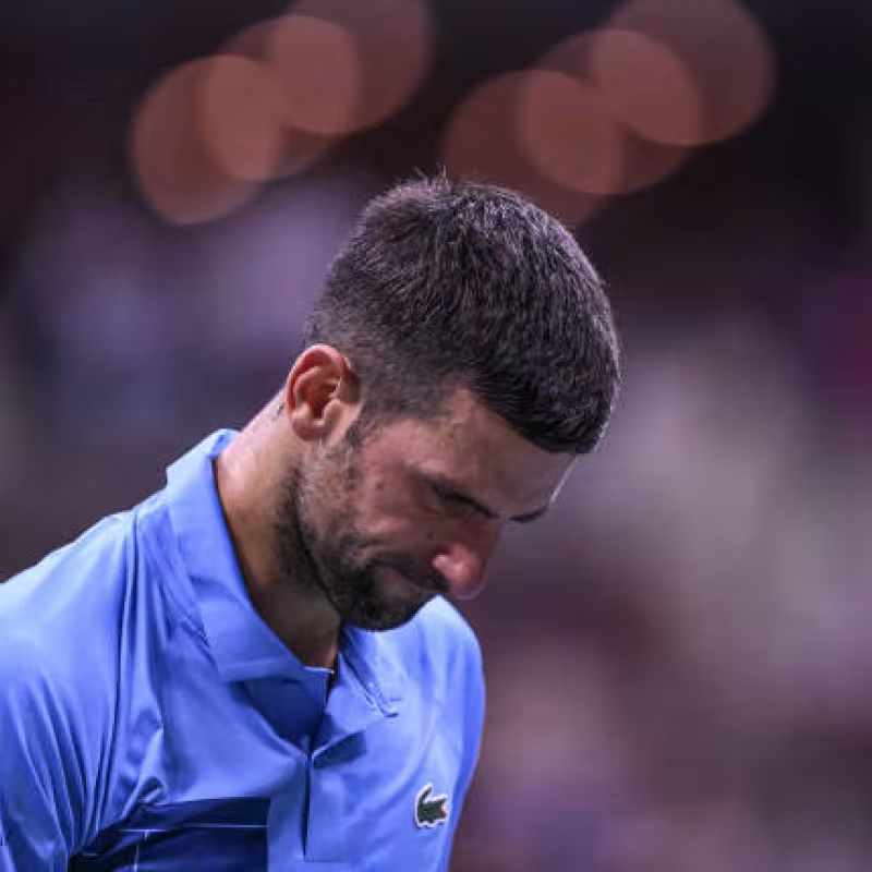Novak Djokovic eliminated from the US Open 2024. Photo: Getty