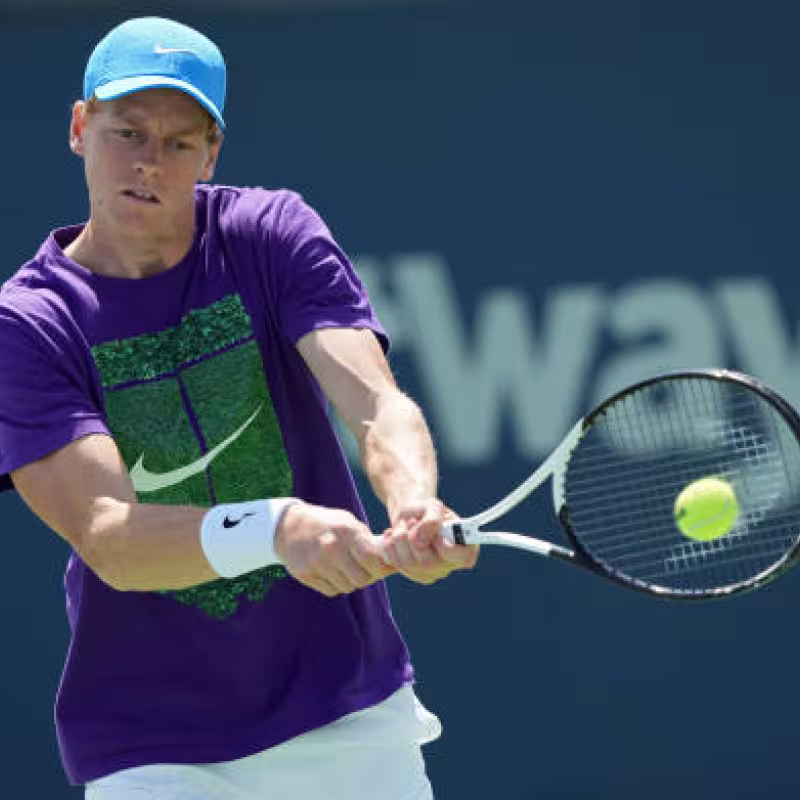 Jannik Sinner at the ATP in Cincinnati 2024. Photo: Getty