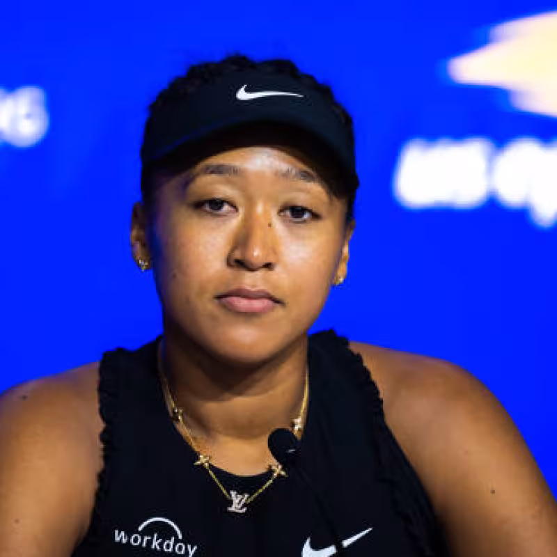 Naomi Osaka at the US Open 2024. Photo: Getty