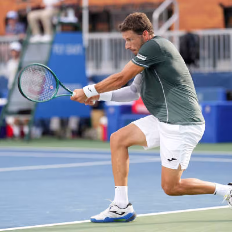 Pablo Carreño in Winston-Salem 2024. Photo: gettyimages.