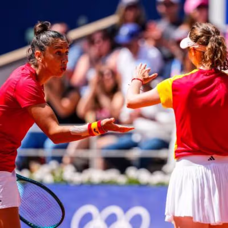 Sorribes and Bucsa show their excitement for winning the Olympic bronze in Paris