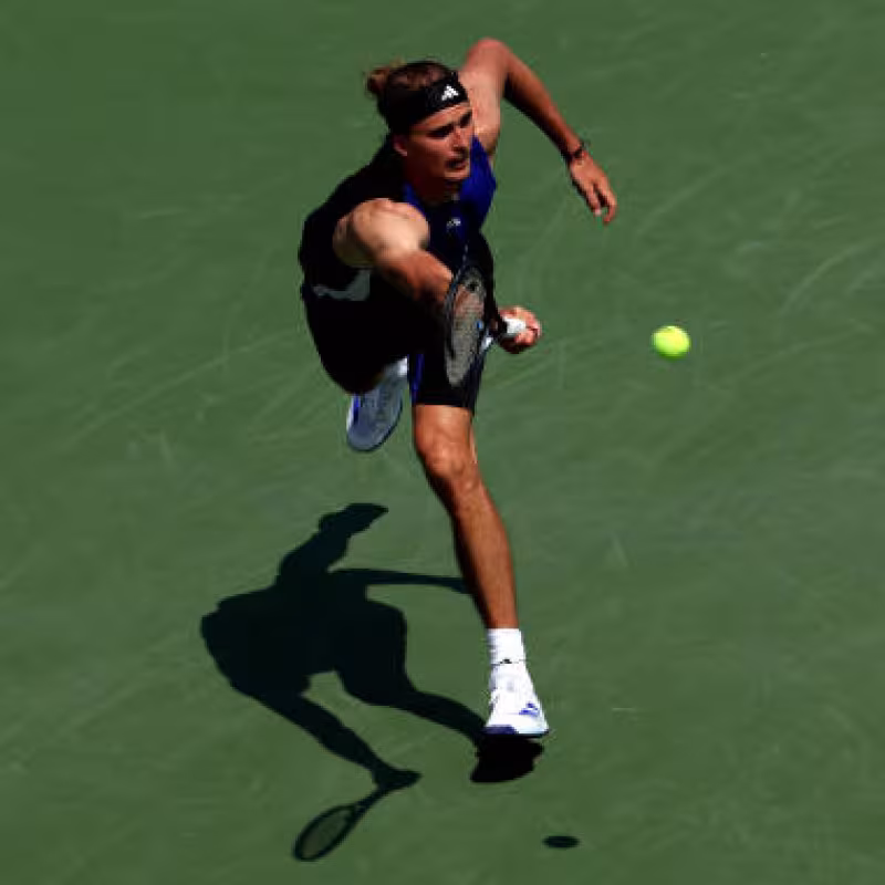 Alexander Zverev at the US Open 2024. Photo: getty