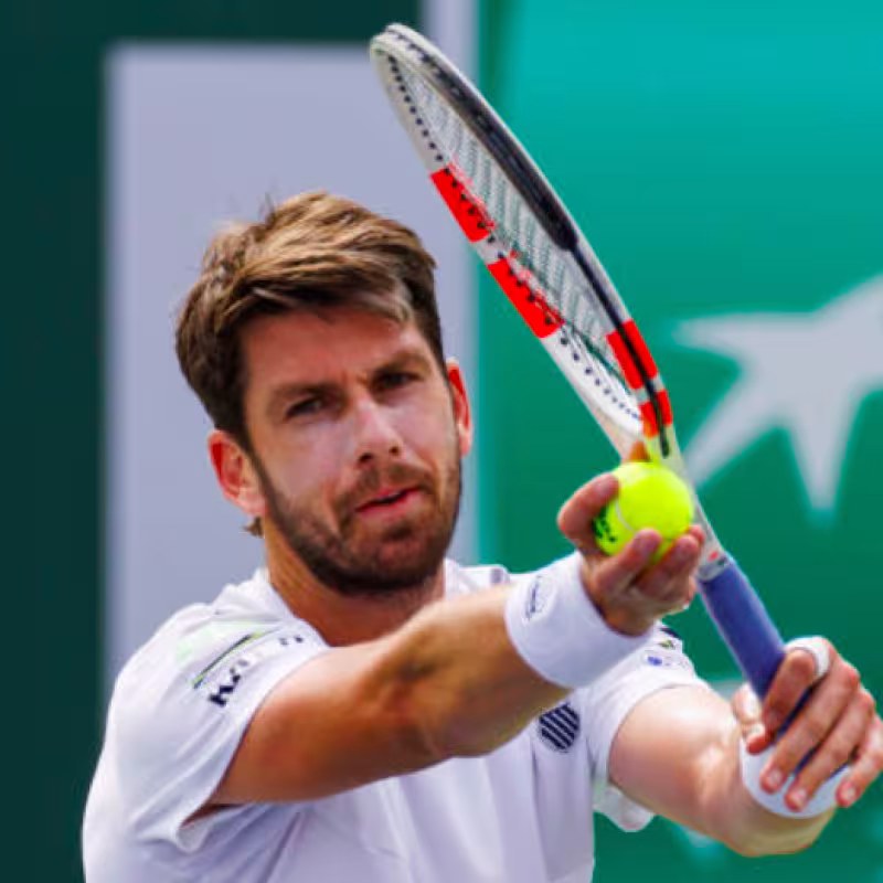 Cameron Norrie competing in Roland Garros. Source: Getty