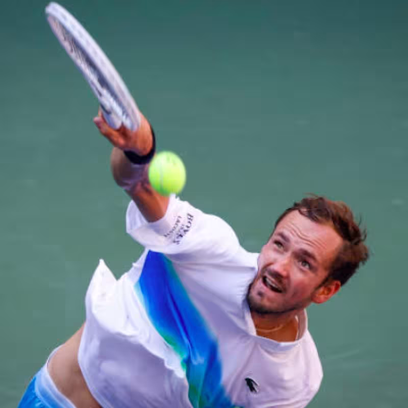 Daniil Medvedev is already in the quarterfinals of the US Open. Source: Getty