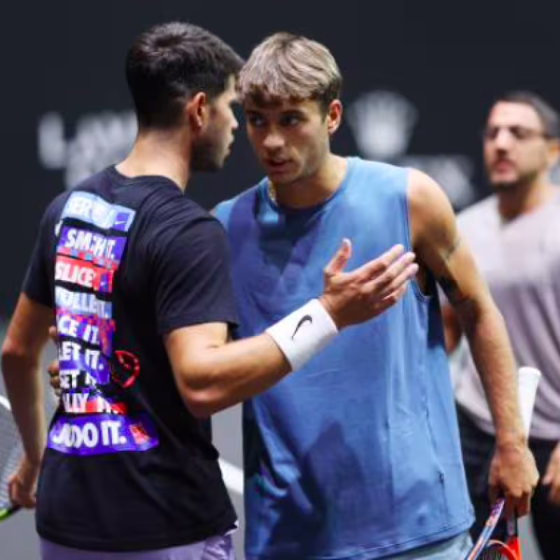 Flavio Cobolli reviews his experience at the Laver Cup. Source: Getty