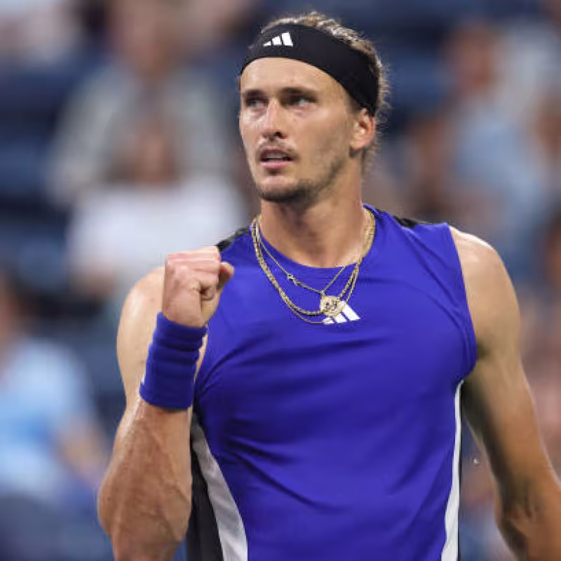 Alexander Zverev at the US Open 2024. Photo: Getty
