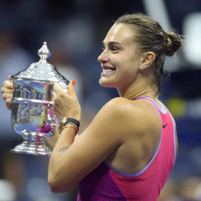Aryna Sabalenka, winner of the US Open 2024. Photo: Getty