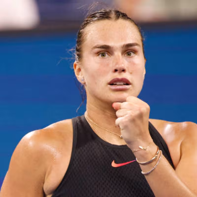 Aryna Sabalenka at the US Open 2024. Photo: Getty