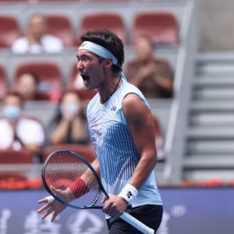 Bu Yunchaokete in the ATP Beijing 2024. Photo: Getty