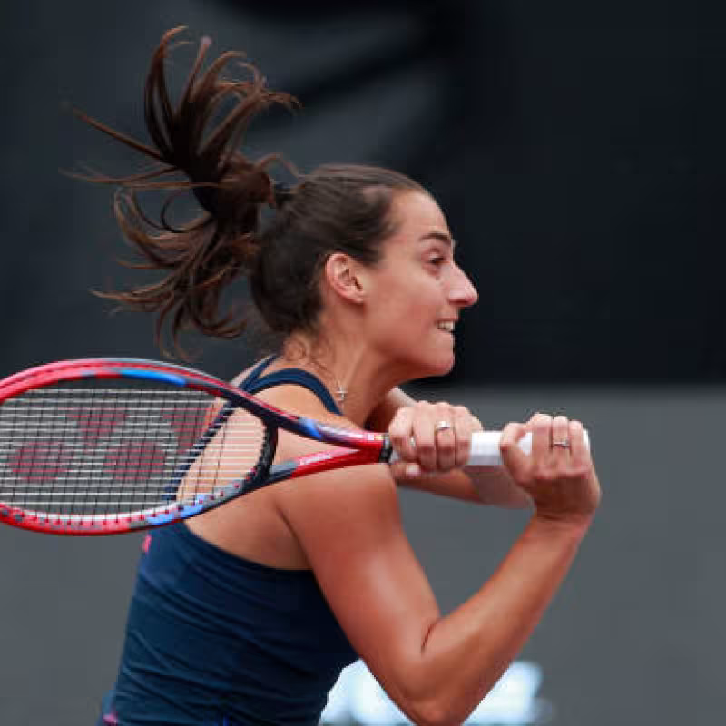 Caroline Garcia in Guadalajara 2024. Photo: Getty