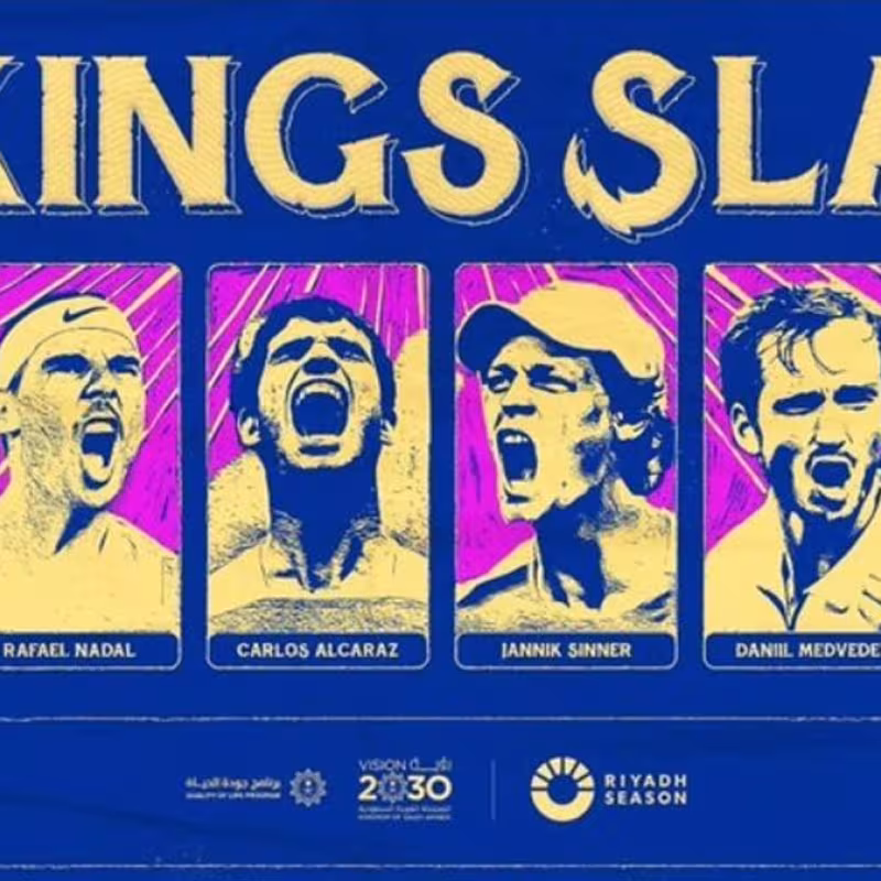 Promotional Video of the Six Kings Slam. Photo: gettyimages