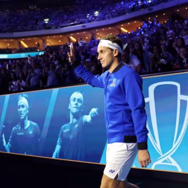Casper Ruud at Laver Cup 2024. Photo: gettyimages