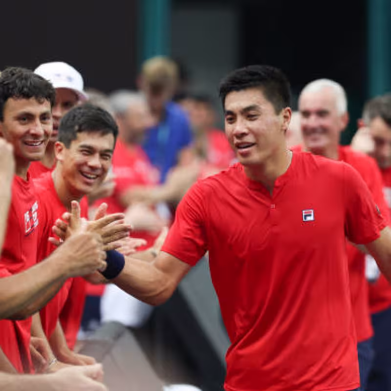 Brandon Nakashima at the US Open 2024. Photo: Getty