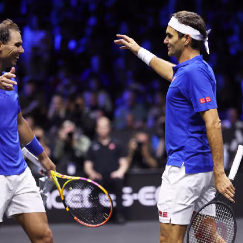 Federer, message to Nadal. Photo: Getty Images.