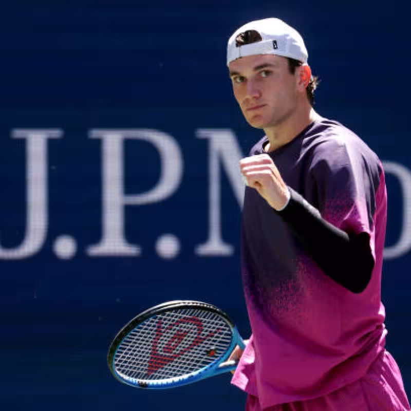 Jack Draper, a date at the US Open 2024. Photo: gettyimages.