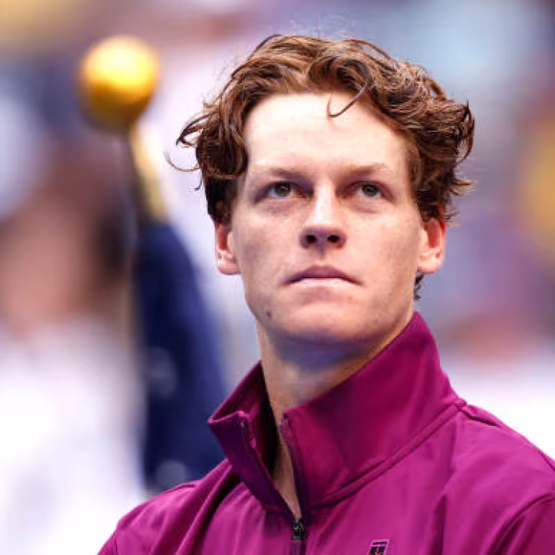 Jannik Sinner at the US Open 2024. Photo: Getty