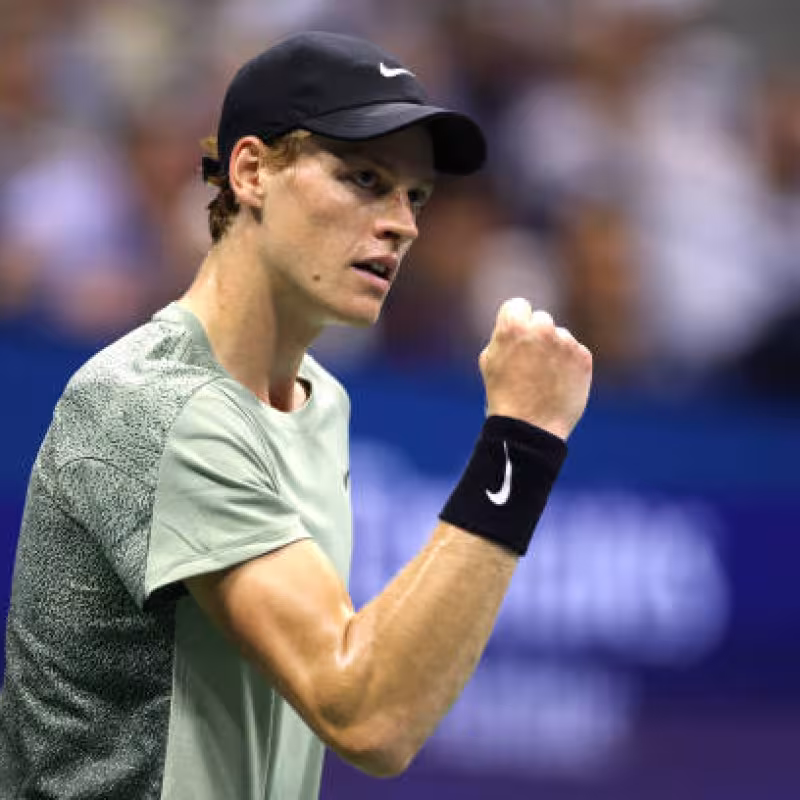 Jannik Sinner, the date at the US Open 2024. Photo: gettyimages