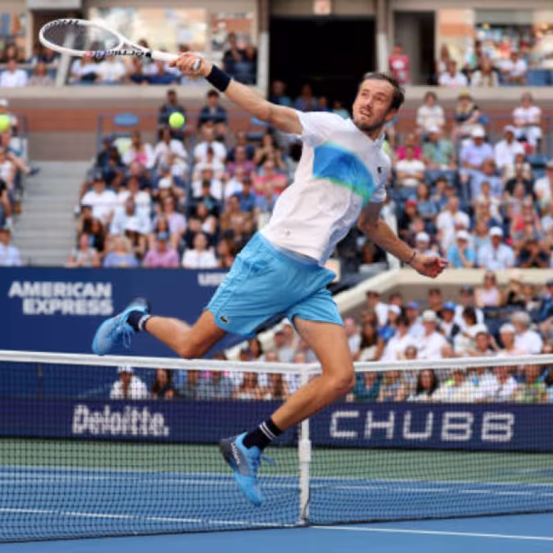 Daniil Medvedev at the US Open 2024. Photo: Getty