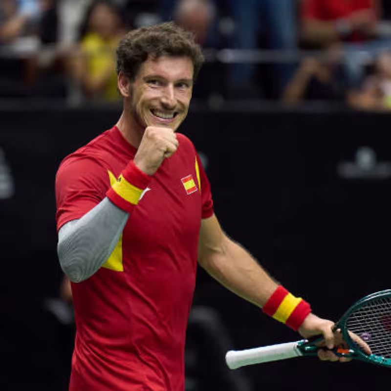 Pablo Carreño, in Davis Cup 2024. Photo: gettyimages