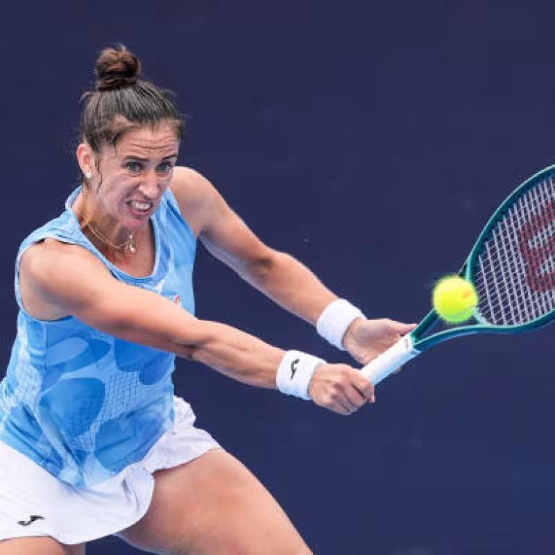 Sara Sorribes, in Beijing 2024. Photo: gettyimages