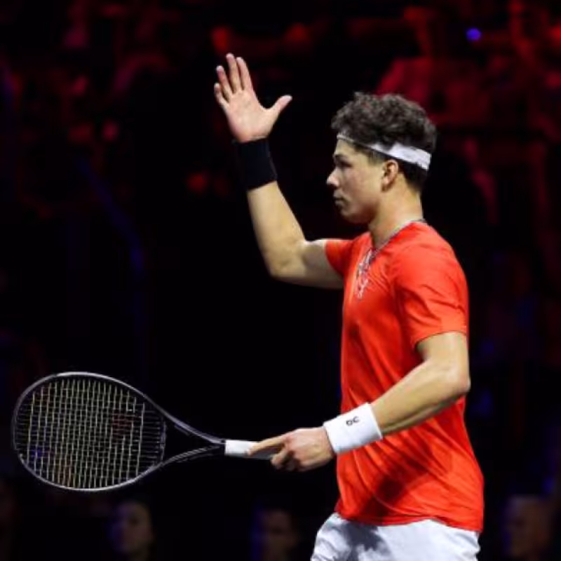 Ben Shelton at the Laver Cup 2024. Photo: Getty