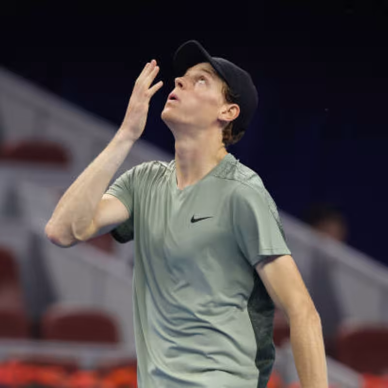 Jannik Sinner dedicates the victory to his aunt, who recently passed away. Source: Getty
