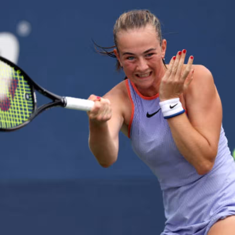 Mika Stojsavljevic at the US Open 2024
